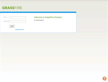 Tablet Screenshot of grassfiredirectory.com